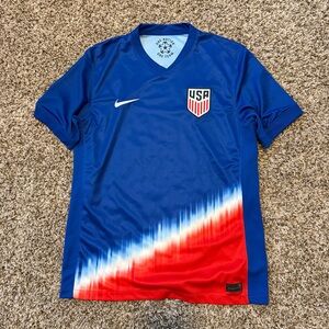 Nike USA Soccer Jersey Away Tie Dye Medium